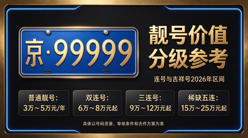 北京京牌车辆租赁服务展示